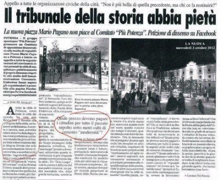 Gazzetta del Mezzogiorno - Potenza Piazza Prefettura 